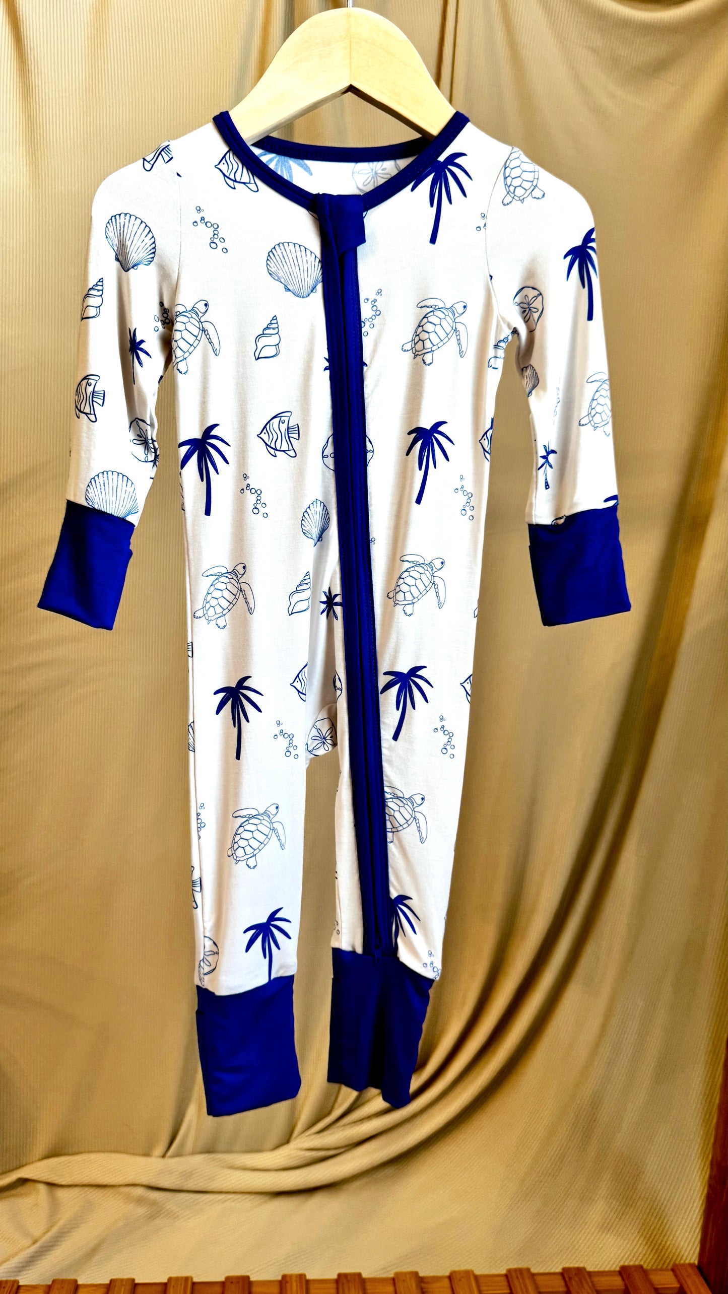 Going Coastal Bamboo Onesie