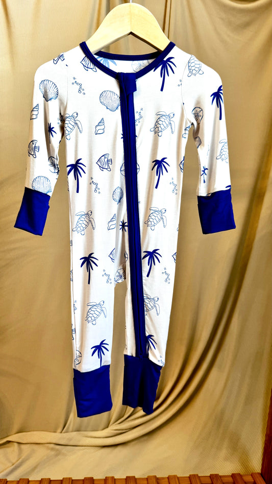 Going Coastal Bamboo Onesie