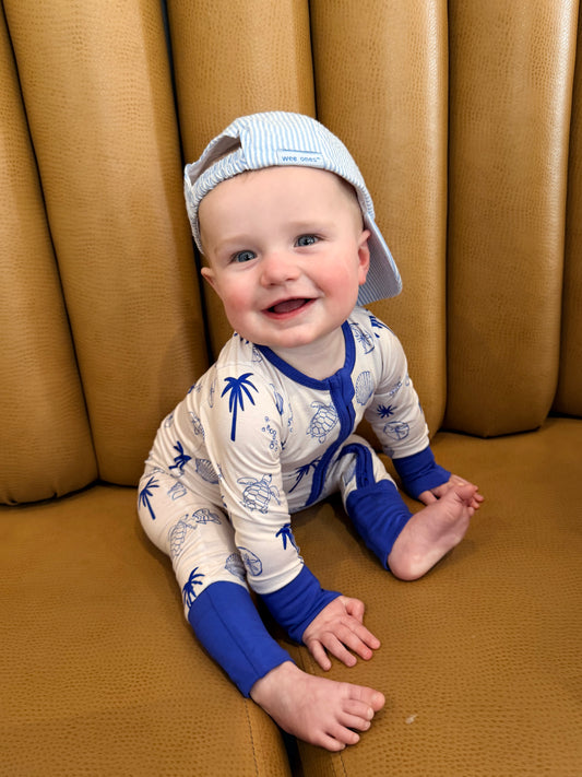 Going Coastal Bamboo Onesie