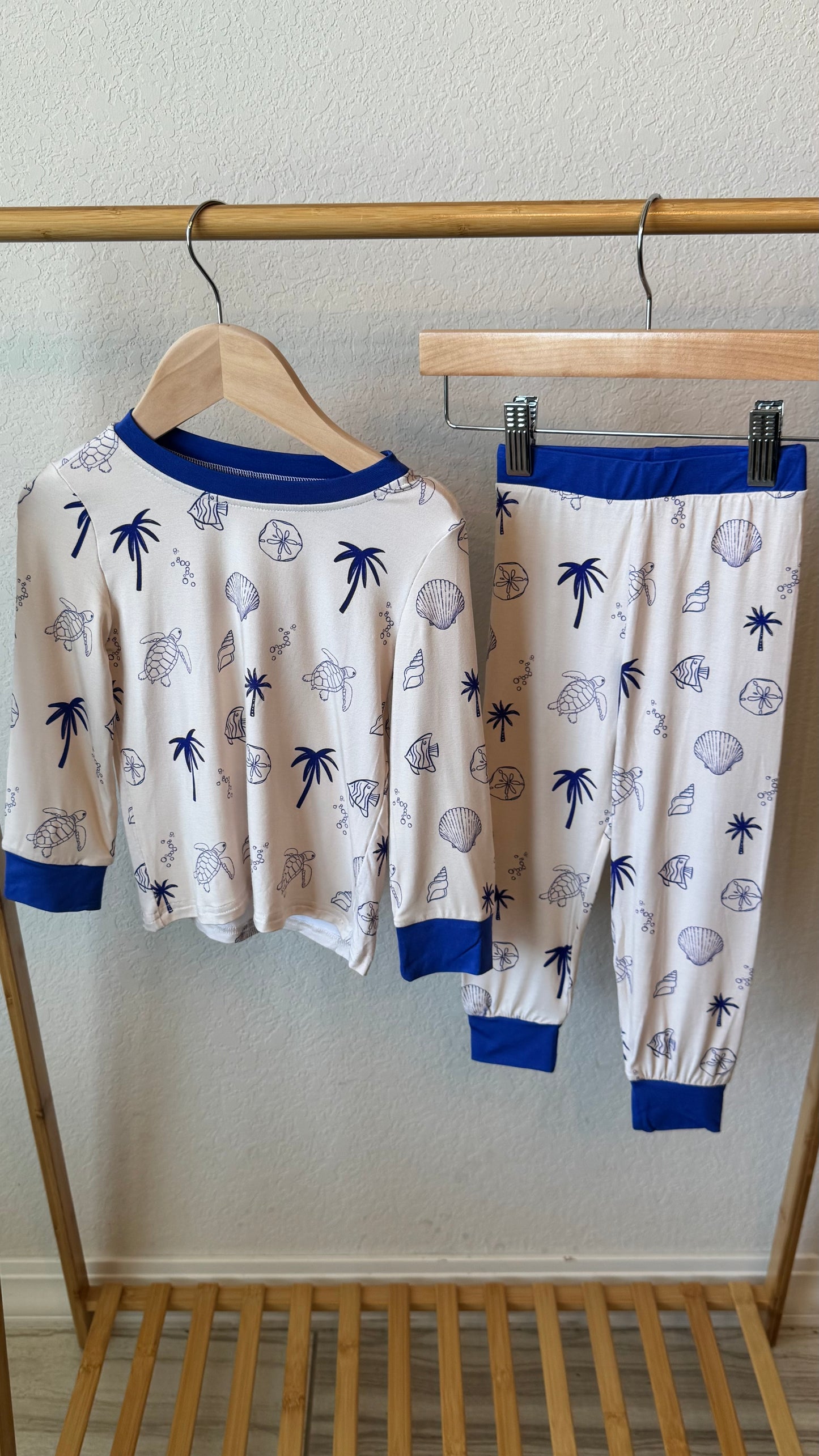 The Coastal Two-Piece Bamboo Lounge Set