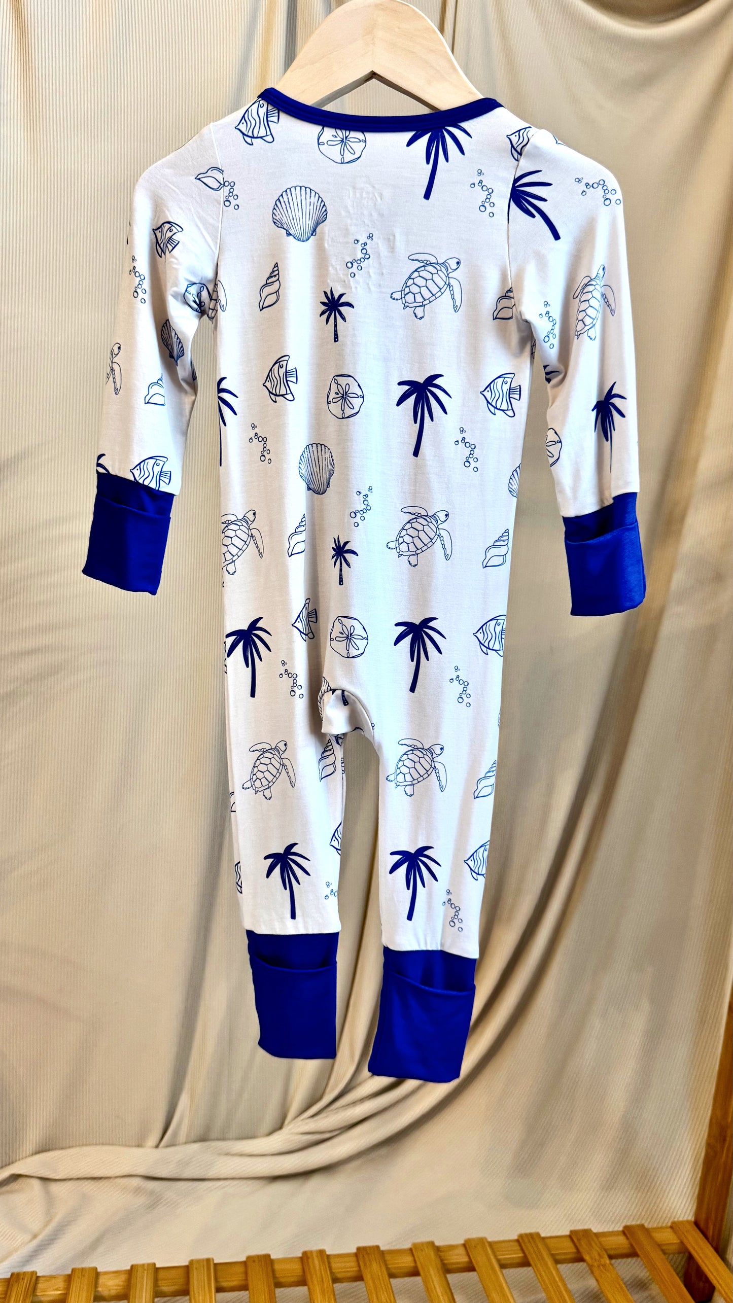 Going Coastal Bamboo Onesie