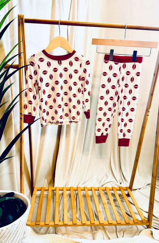 Football Two-Piece Bamboo Lounge Set